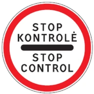 Kelio ženklas 321 „Kontrolė“
