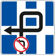Kelio ženklas 609 „Važiavimo schema“