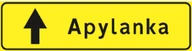 Kelio ženklas 626 „Apylankos kryptis“
