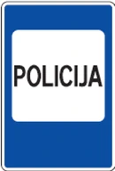 Kelio ženklas 714 „Policija“
