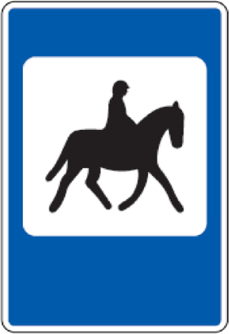 Kelio ženklas 728 „Žirgų sportas“
