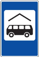 Kelio ženklas 730 „Autobusų stotis“