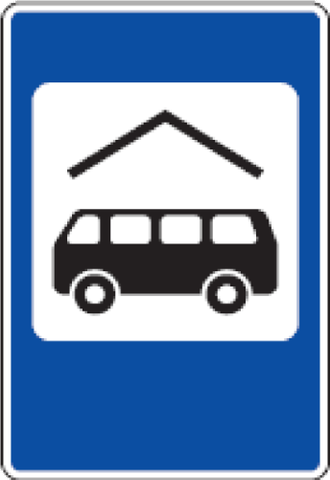 Kelio ženklas 730 „Autobusų stotis“