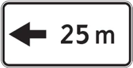 Kelio ženklas 803 „Atstumas iki objekto“