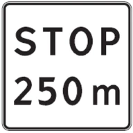 Kelio ženklas 804 „Atstumas iki sankryžos“